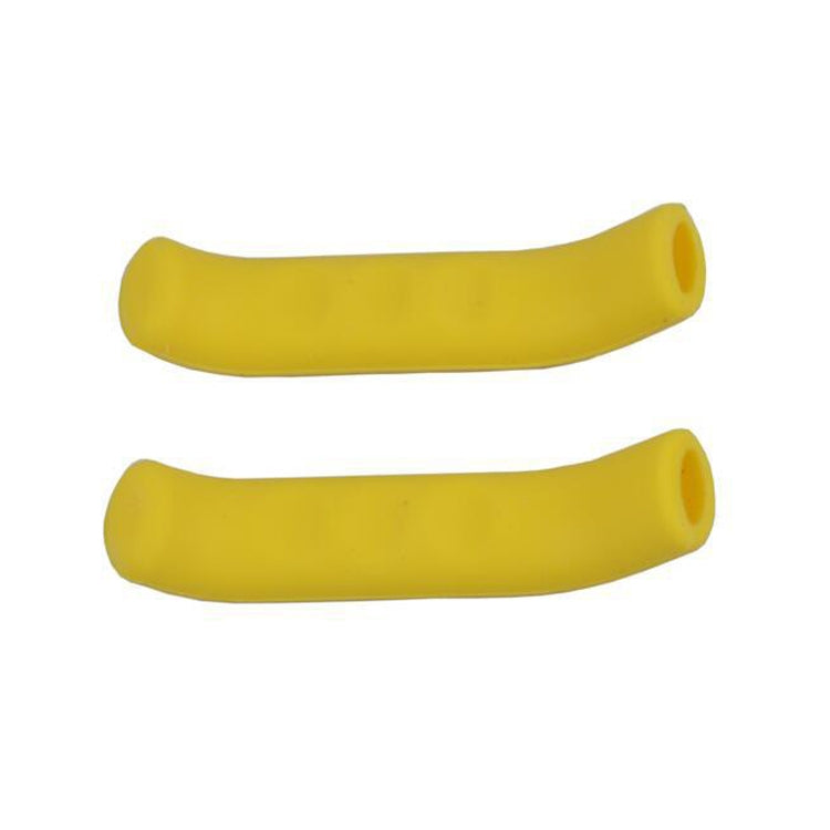 1Pair Universal Type Bicycle Brake Silicone Protection Covers(Yellow) - Outdoor & Sports by buy2fix | Online Shopping UK | buy2fix