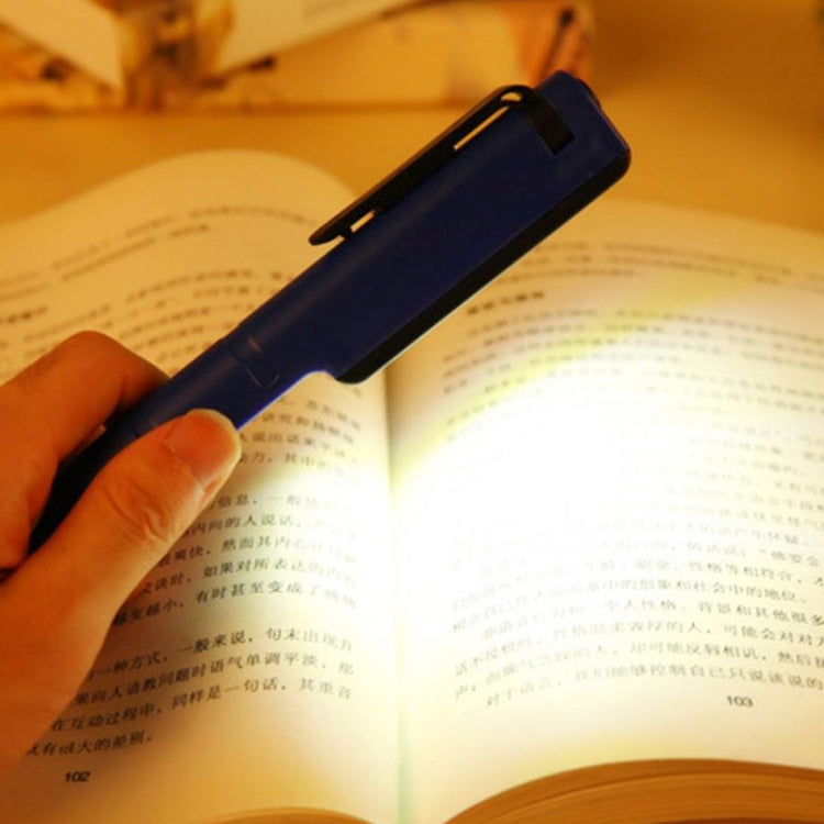 100LM High Brightness Pen Shape Work Light / Flashlight, White Light , COB LED 2-Modes with 90 Degree Rotatable Magnetic Pen Clip(Red) - LED Flashlight by buy2fix | Online Shopping UK | buy2fix