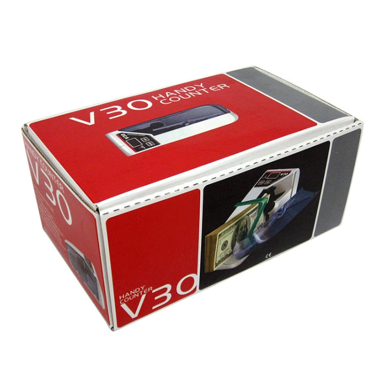 V30 Mini Portable Multi Paper Currency Counting Money Counter, EU Plug - Others by buy2fix | Online Shopping UK | buy2fix