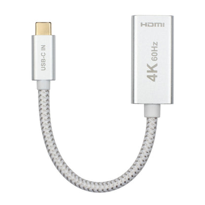 USB 3.1 Type-C Male to HDMI Female Video Adapter Cable, Length: 20cm - Computer & Networking by buy2fix | Online Shopping UK | buy2fix