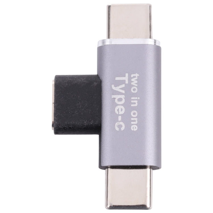 USB-C / Type-C Female to USB-C / Type-C Male + USB-C / Type-C Male Converter - Computer & Networking by buy2fix | Online Shopping UK | buy2fix