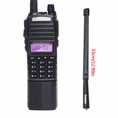 BaoFeng UV-82T Tri-Band Two-Way Radio Dual Antenna Handheld Walkie Talkie, EU Plug - Handheld Walkie Talkie by BAOFENG | Online Shopping UK | buy2fix