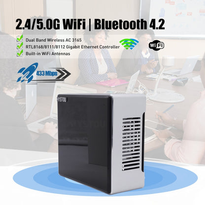 HYSTOU M5 Windows 7/8/10 / WES7/10/Linux System Mini PC, Intel Core i7-9750H 6 Core 12 Threads up to 4.5GHz, 32GB RAM+1TB SSD+1TB HDD, AU Plug - Windows Mini PCs by HYSTOU | Online Shopping UK | buy2fix