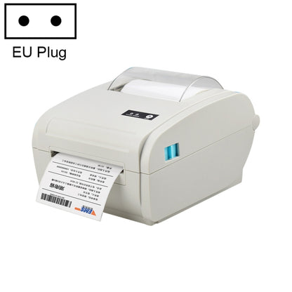 POS-9210 110mm USB POS Receipt Thermal Printer Express Delivery Barcode Label Printer, EU Plug(White) - Consumer Electronics by buy2fix | Online Shopping UK | buy2fix