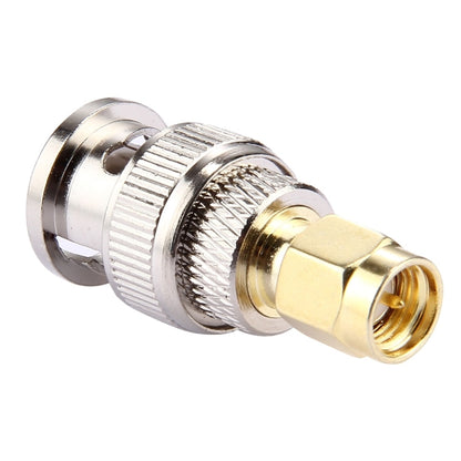 2 PCS BNC Male to SMA Male Connector - Security by buy2fix | Online Shopping UK | buy2fix