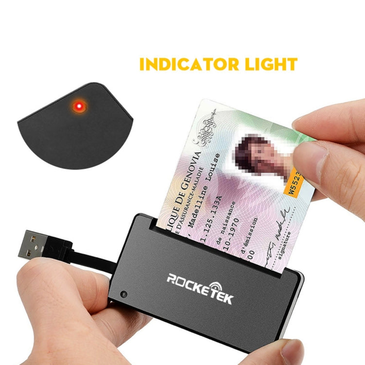 ROCKETEK SCR3 CAC ID SIM Chip Smart Card Reader -  by ROCKETEK | Online Shopping UK | buy2fix