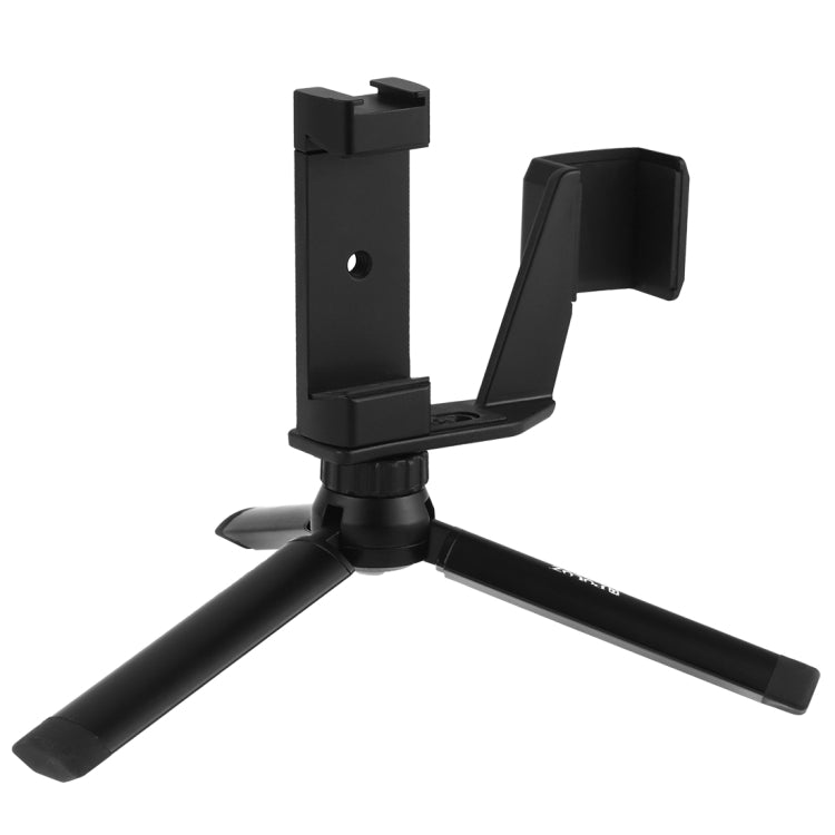 PULUZ Mini Metal Desktop Tripod Mount + Metal Phone Clamp Mount + Expansion Fixed Stand Bracket for DJI OSMO Pocket - DJI & GoPro Accessories by PULUZ | Online Shopping UK | buy2fix