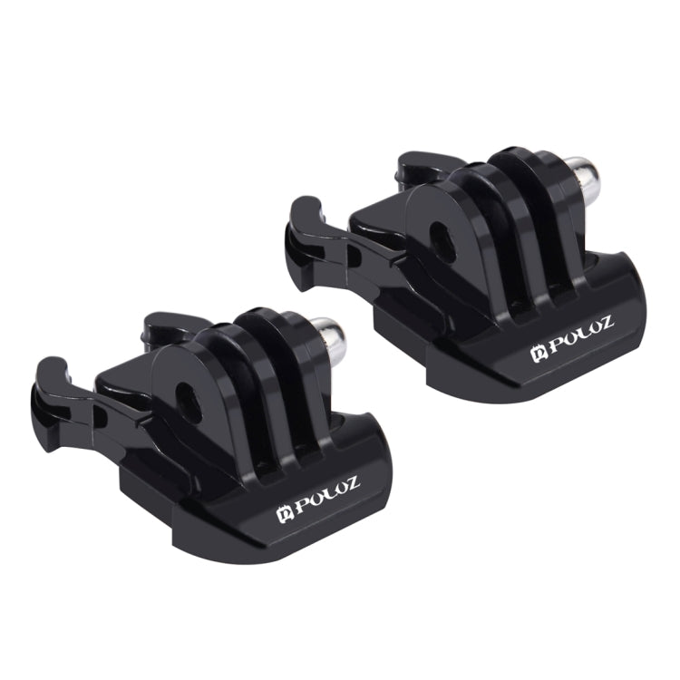 2 PCS PULUZ Horizontal Surface Quick Release Buckle for GoPro Hero11 Black / HERO10 Black /9 Black /8 Black /7 /6 /5 /5 Session /4 Session /4 /3+ /3 /2 /1, DJI Osmo Action and Other Action Cameras - DJI & GoPro Accessories by PULUZ | Online Shopping UK | buy2fix