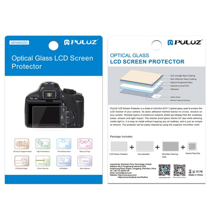 PULUZ 2.5D 9H Tempered Glass Film for Fujifilm X-T10, Compatible with Fujifilm X-A1 / X-A2 / X-M1 / X30 / X-T20 / X-E3, Nikon S2, Casio ZS240 / ZS210 / ZS190 - Camera Accessories by PULUZ | Online Shopping UK | buy2fix