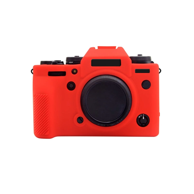 PULUZ Soft Silicone Protective Case for Fujifilm X-T4(Red) - Camera Accessories by PULUZ | Online Shopping UK | buy2fix