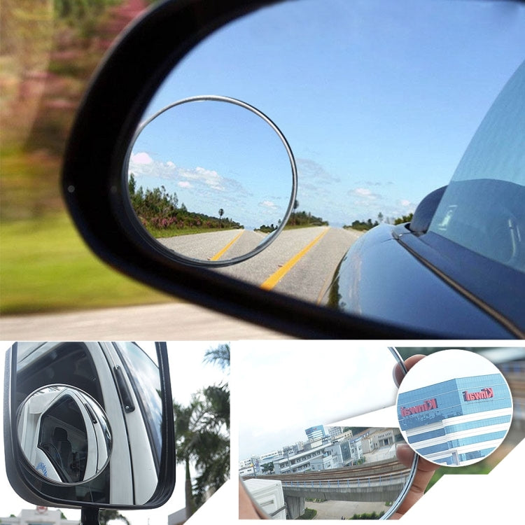 3R-033 Car Blind Spot Rear View Wide Angle Mirror, Diameter: 9.5cm - Convex Mirror & Accessories by 3R | Online Shopping UK | buy2fix