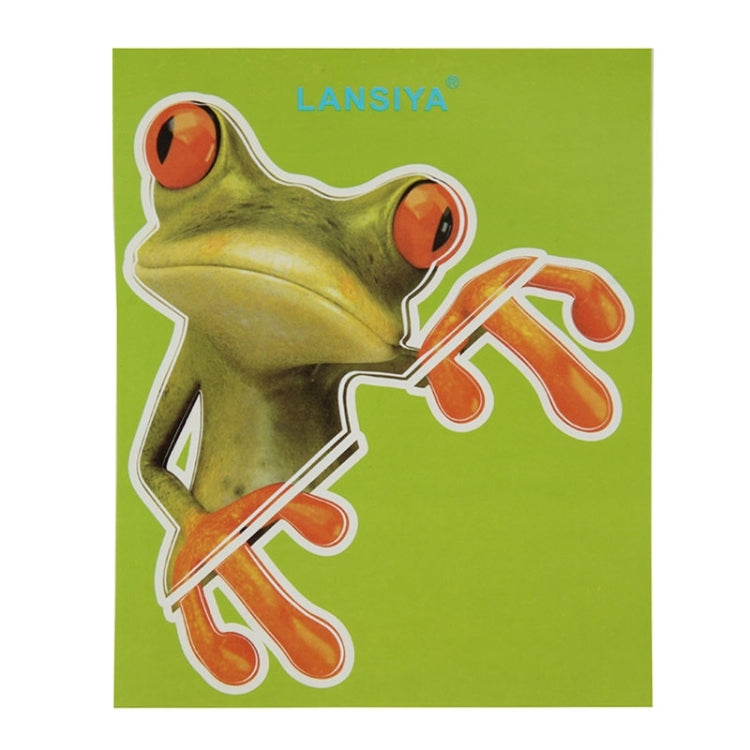 Frog Pattern Car Sticker, Size: 15.5x12.5 cm - Decorative Sticker by buy2fix | Online Shopping UK | buy2fix