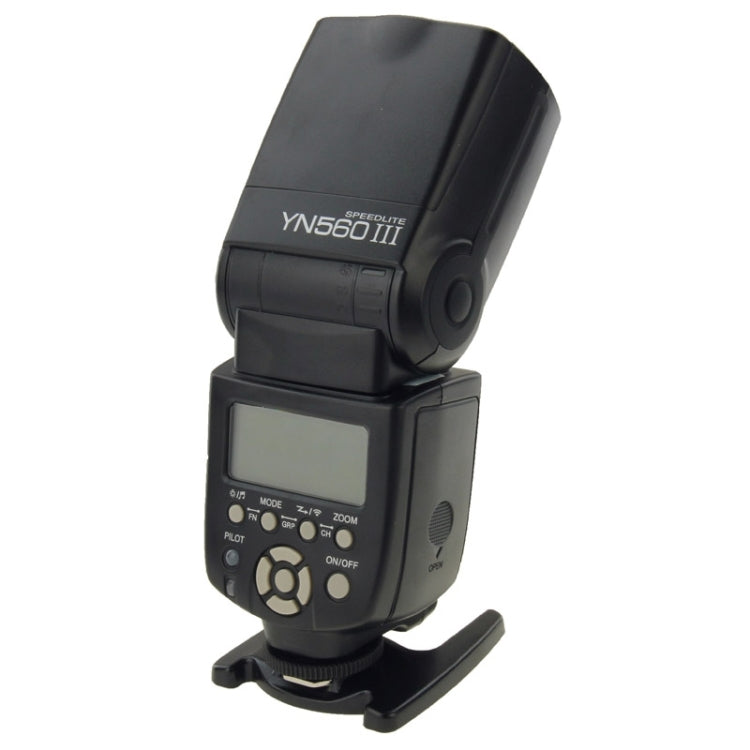 YN-560 III Ultra-long-range Wireless Flash Speedlite with Metal Hot Shoe for Canon / Nikon / Pentax / Olympus DSLR Camera(Black) - Shoe Mount Flashes by YONGNUO | Online Shopping UK | buy2fix