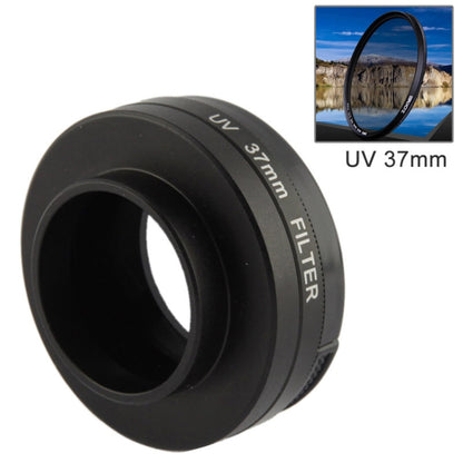 37mm UV Filter Lens with Cap for GoPro HERO4 /3+ /3 - DJI & GoPro Accessories by buy2fix | Online Shopping UK | buy2fix