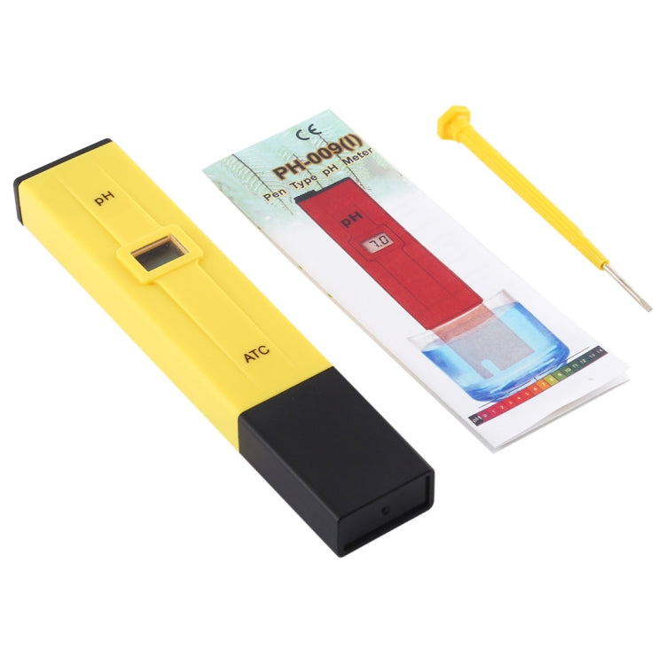 Pocket-sized PH Meter with ATC(Yellow) - Consumer Electronics by buy2fix | Online Shopping UK | buy2fix