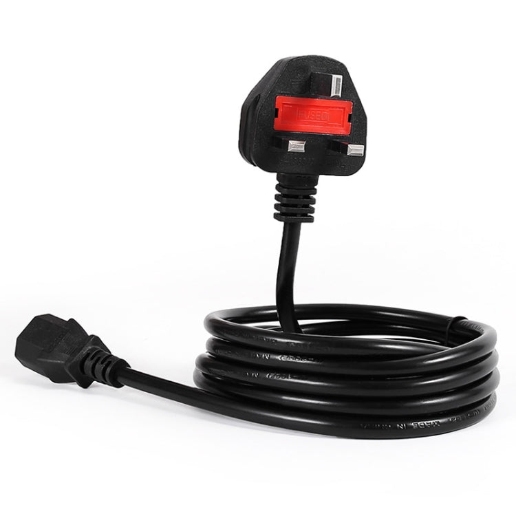 1.8m Big UK Power Cord - Power Cord by buy2fix | Online Shopping UK | buy2fix