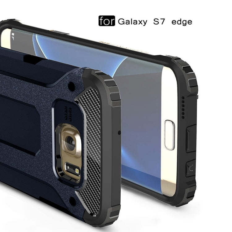 For Galaxy S7 Edge / G935 Tough Armor TPU + PC Combination Case (Dark Blue) - More Brand by buy2fix | Online Shopping UK | buy2fix