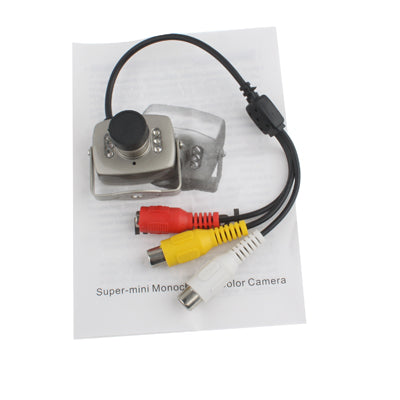 1/4 CMOS 6 LED Color 380TVL Mini Camera - Security by buy2fix | Online Shopping UK | buy2fix