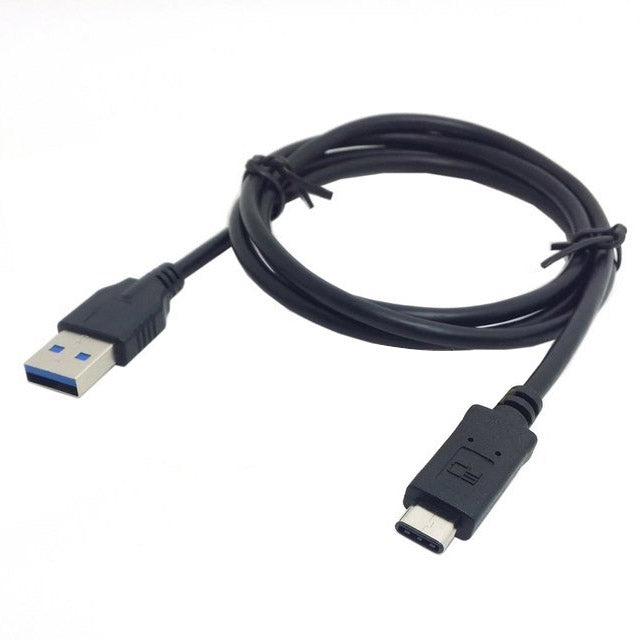 1m USB 3.1 Type-C Male to USB 3.0 Type A Male Data Cable(Black) - USB-C & Type-C Cable by buy2fix | Online Shopping UK | buy2fix