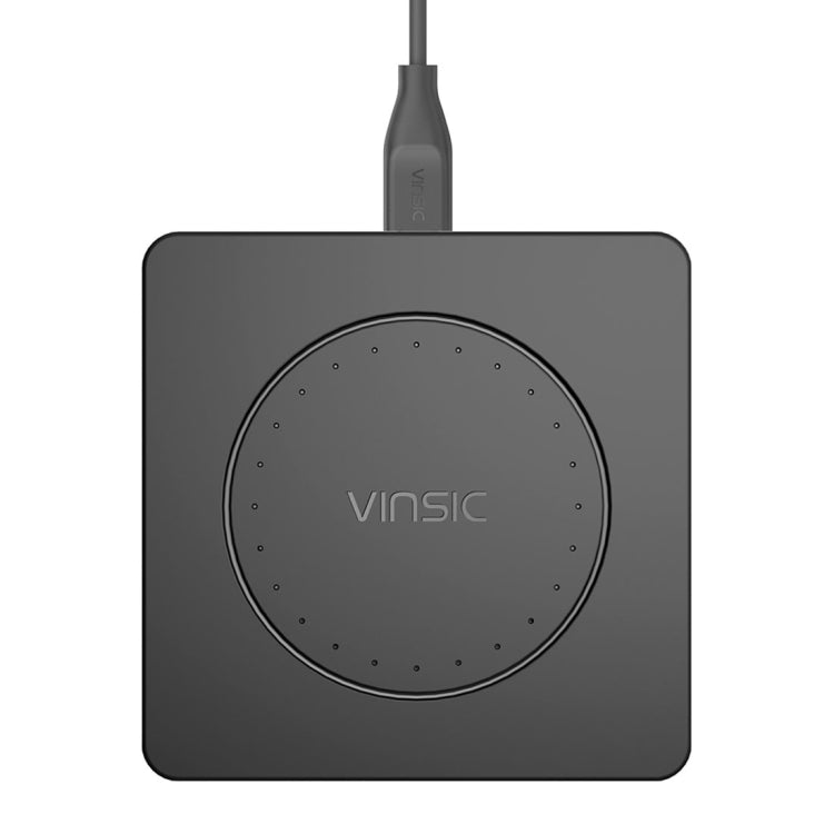 Vinsic 5V 1A Output Qi Standard Portable Wireless Charger Pad - Wireless Charger by VINSIC | Online Shopping UK | buy2fix