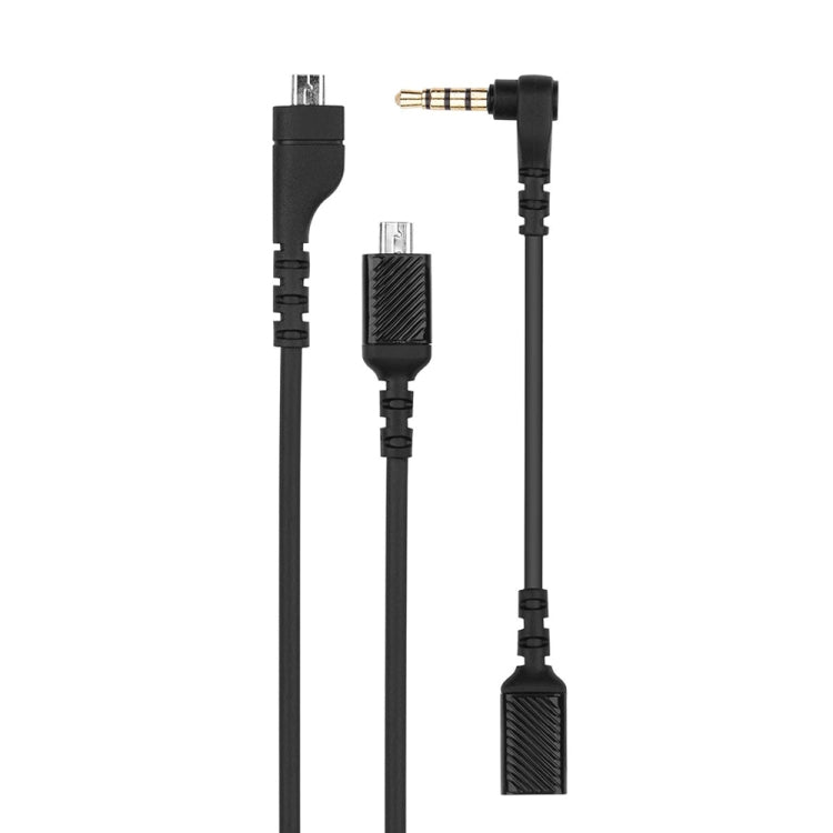 ZS0167 Sound Card Connecting Cable + Adapter Cable for Steelseries Arctis 3 5 7 Headphones - Headset Accessories by buy2fix | Online Shopping UK | buy2fix