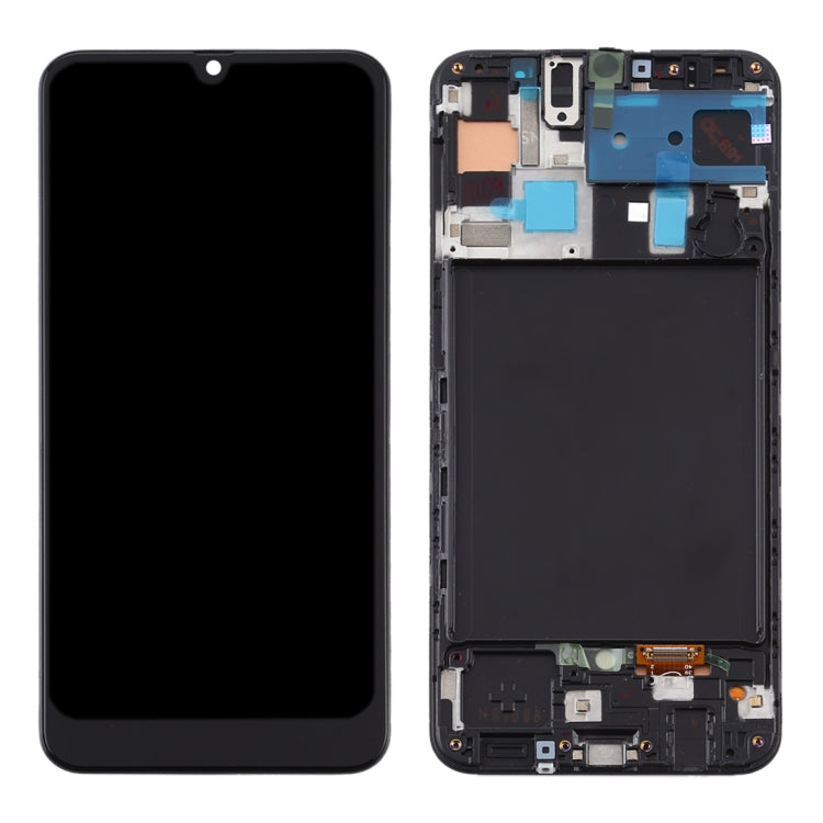 TFT LCD Screen for Samsung Galaxy A50 Digitizer Full Assembly with Frame (Not Supporting Fingerprint Identification)(Black) - Galaxy A Series Parts by buy2fix | Online Shopping UK | buy2fix