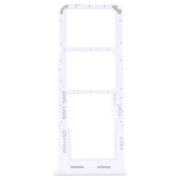 For Samsung Galaxy A23 5G SM-A236B Original SIM Card Tray + SIM Card Tray + Micro SD card tray (White) - Repair & Spare Parts by buy2fix | Online Shopping UK | buy2fix