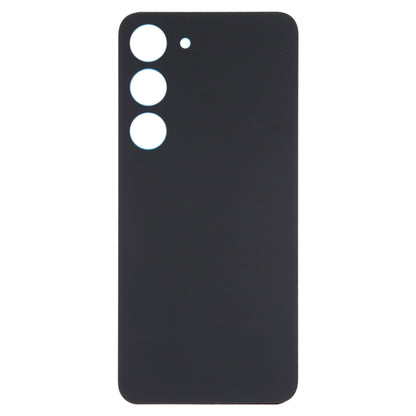 For Samsung Galaxy S23 SM-S911B OEM Glass Battery Back Cover(Black) - Repair & Spare Parts by buy2fix | Online Shopping UK | buy2fix