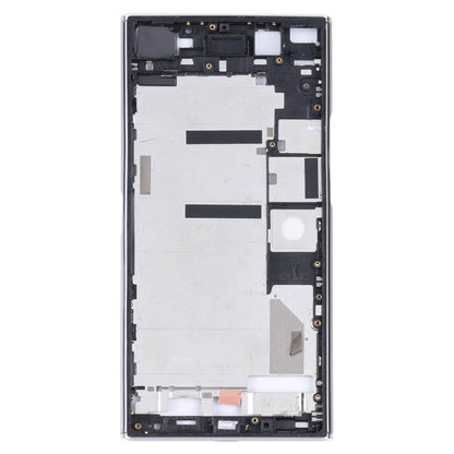 Original Middle Frame Bezel Plate for Sony Xperia XZ Premium (Silver) - Repair & Spare Parts by buy2fix | Online Shopping UK | buy2fix