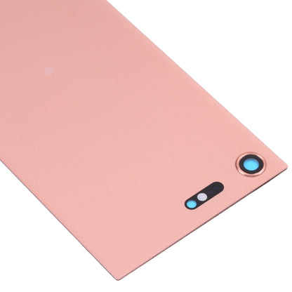 Original Battery Back Cover with Camera Lens for Sony Xperia XZ Premium(Pink) - Back Cover by buy2fix | Online Shopping UK | buy2fix