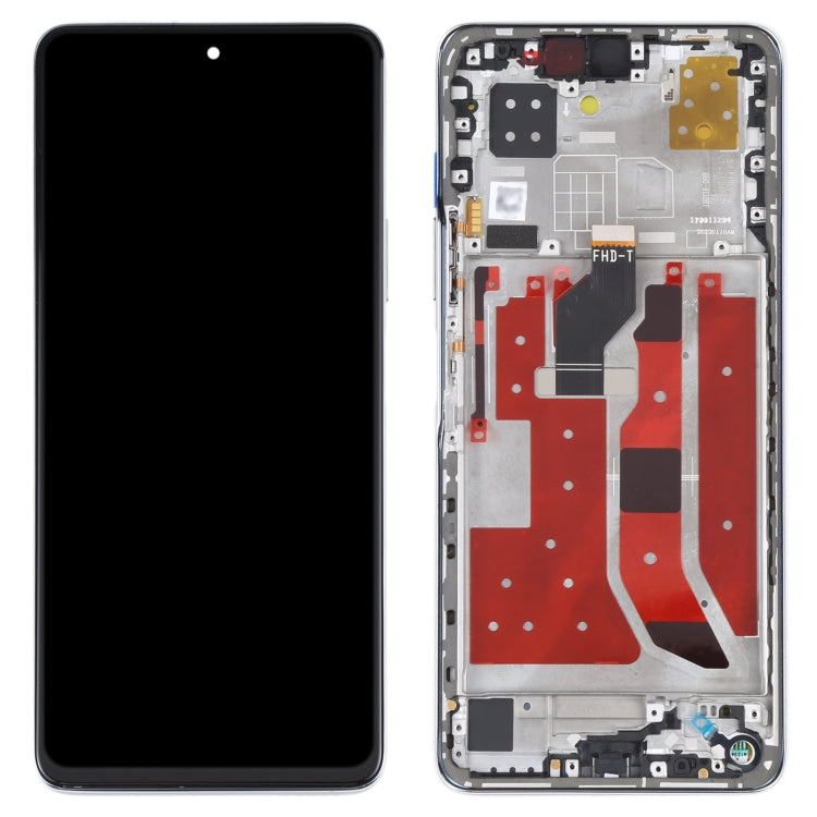 Original LCD Screen and Digitizer Full Assembly with Frame for Huawei Nova 9 SE(Silver) - LCD Screen by buy2fix | Online Shopping UK | buy2fix