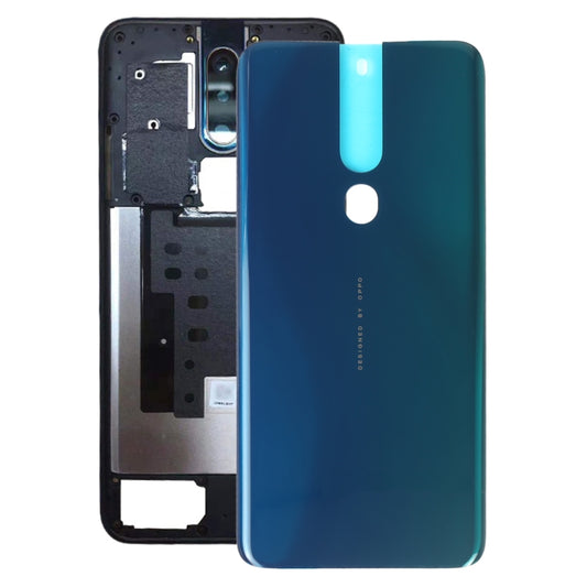 Original Battery Back Cover for OPPO F11 Pro(Blue) - Repair & Spare Parts by buy2fix | Online Shopping UK | buy2fix