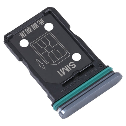 For OPPO Reno4 5G SIM Card Tray + SIM Card Tray (Black) - Card Socket by buy2fix | Online Shopping UK | buy2fix