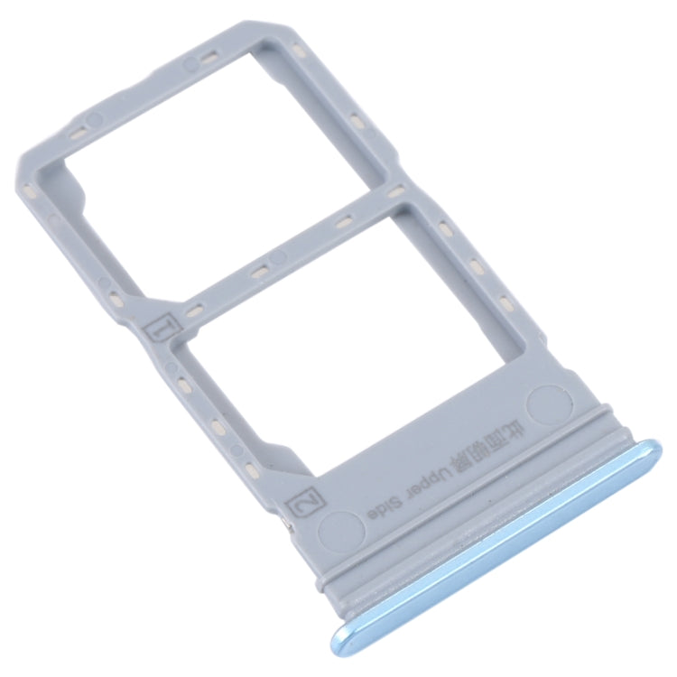 For vivo Y55S 5G SIM Card Tray + SIM Card Tray (Blue) - Card Socket by buy2fix | Online Shopping UK | buy2fix