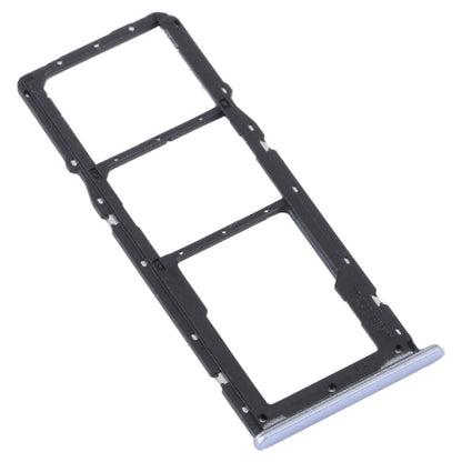 For Realme C31 SIM Card Tray + SIM Card Tray + Micro SD Card Tray (Silver) - Repair & Spare Parts by buy2fix | Online Shopping UK | buy2fix