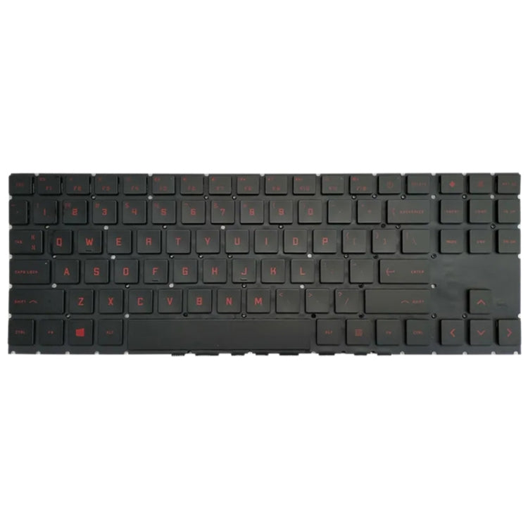 For HP Omen 15-EK 15-EK0019NR 15-EN 15-EN0013DX TPN-Q236 Laptop Keyboard (Red) - HP Spare Parts by buy2fix | Online Shopping UK | buy2fix