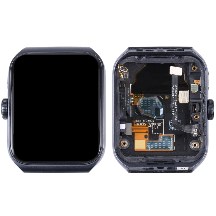 Original LCD Screen for OPPO Watch 3 Pro Digitizer Full Assembly With Frame (Black) - Repair & Spare Parts by buy2fix | Online Shopping UK | buy2fix