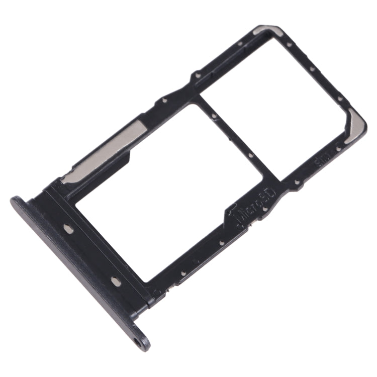 For T-Mobile Revvl 6 Pro 5G SIM Card Tray + Micro SD Card Tray (Grey) - Repair & Spare Parts by buy2fix | Online Shopping UK | buy2fix