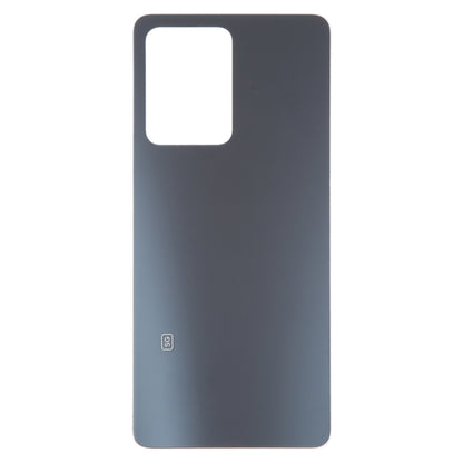 For Xiaomi Redmi Note 12 Pro Glass Battery Back Cover(Black) - Back Cover by buy2fix | Online Shopping UK | buy2fix