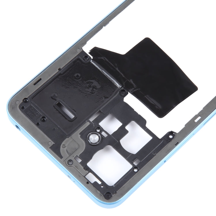 For Xiaomi Redmi Note 12 4G Original Middle Frame Bezel Plate (Blue) - LCD Related Parts by buy2fix | Online Shopping UK | buy2fix