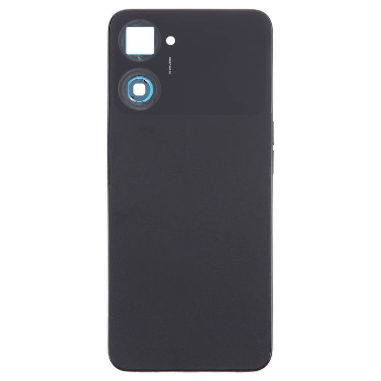 For Realme V30 Original Battery Back Cover with Middle Frame(Black) - Back Cover by buy2fix | Online Shopping UK | buy2fix