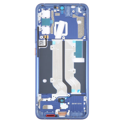 For ZTE Axon 10 Pro 5G Middle Frame Bezel Plate (Blue) - For ZTE by buy2fix | Online Shopping UK | buy2fix