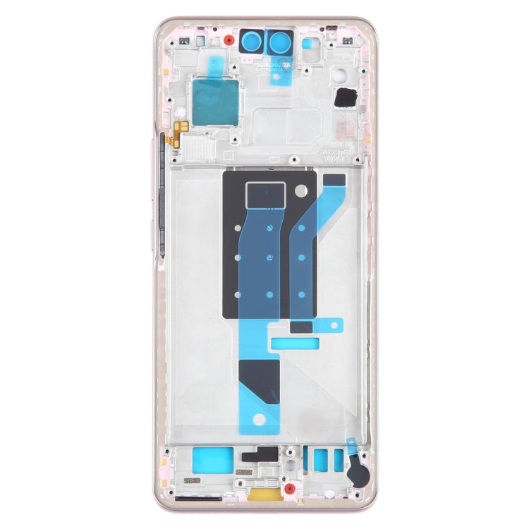 For Xiaomi 13 Lite Original Front Housing LCD Frame Bezel Plate (Pink) - Frame Bezel Plate by buy2fix | Online Shopping UK | buy2fix