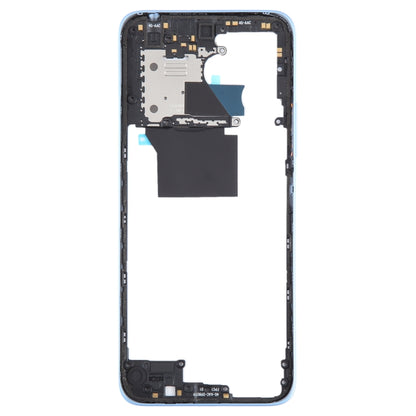 For Xiaomi Redmi 12 4G Original Front Housing LCD Frame Bezel Plate (Blue) - Frame Bezel Plate by buy2fix | Online Shopping UK | buy2fix