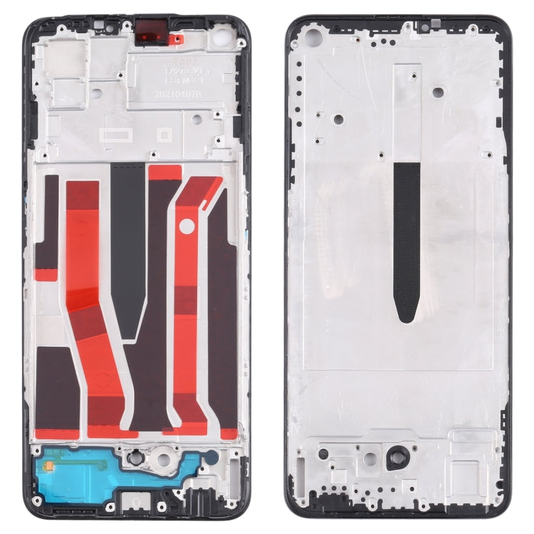 For OPPO Reno5 Z Front Housing LCD Frame Bezel Plate - Frame Bezel Plate by buy2fix | Online Shopping UK | buy2fix