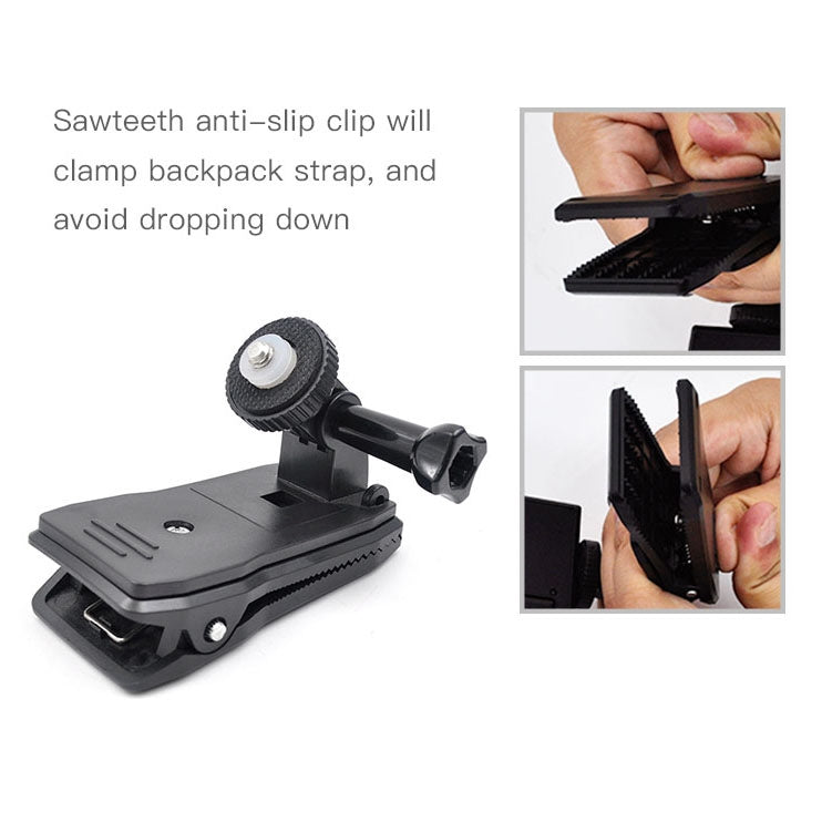 STARTRC Universal Backpack Fixing Clip  for Insta360 ONE X / EVO - DJI & GoPro Accessories by buy2fix | Online Shopping UK | buy2fix
