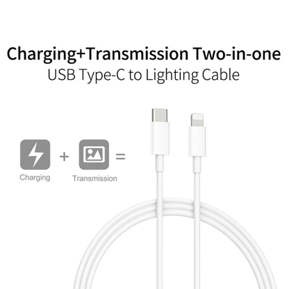 2 in 1 PD3.0 30W USB-C / Type-C Travel Charger with Detachable Foot + PD3.0 3A USB-C / Type-C to 8 Pin Fast Charge Data Cable Set, Cable Length: 1m, UK Plug - Mobile Accessories by buy2fix | Online Shopping UK | buy2fix