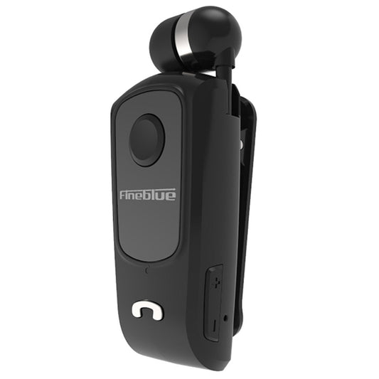 Fineblue F920 CSR4.1 Retractable Cable Caller Vibration Reminder Anti-theft Bluetooth Headset - Bluetooth Earphone by Fineblue | Online Shopping UK | buy2fix