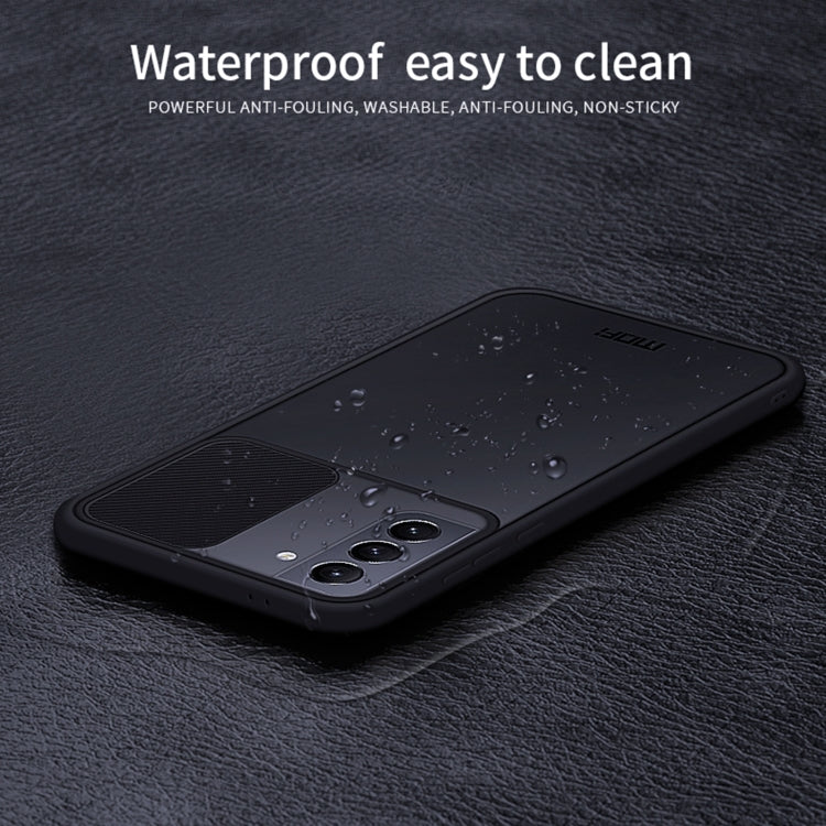 For Samsung Galaxy S21+ 5G MOFI Xing Dun Series Translucent Frosted PC + TPU Privacy Anti-glare Shockproof All-inclusive Protective Case(Black) - Galaxy S21+ 5G Cases by MOFI | Online Shopping UK | buy2fix