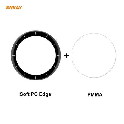 For Venu 2 / Vivoactive 4 45mm ENKAY Hat-Prince 3D Full Screen Soft PC Edge + PMMA HD Screen Protector Film - Screen Protector by ENKAY | Online Shopping UK | buy2fix